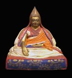 Ngawang Lobsang Gyatso, the Great Fifth Dalai Lama (1617–1682), was a political and religious leader in seventeenth-century Tibet. Ngawang Lozang Gyatso was the ordination name he had received from Panchen Lobsang Chökyi Gyaltsen who was responsible for his ordination.<br/><br/>

He was the first Dalai Lama to wield effective political power over central Tibet, and is frequently referred to as the 'Great Fifth Dalai Lama'.